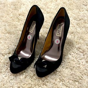 Badgley Mischka Black Formal Heels Size 8